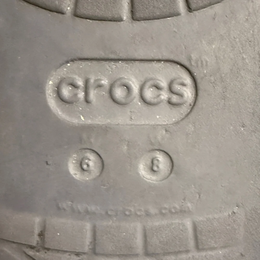 CROCS Navy and Red Water Shoes